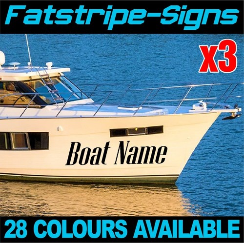 Personalised boat name - personalised,