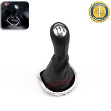 Pommeau de Levier de Vitesses Soufflet pour Renault Clio 3 III 5 Vitesses Cuir