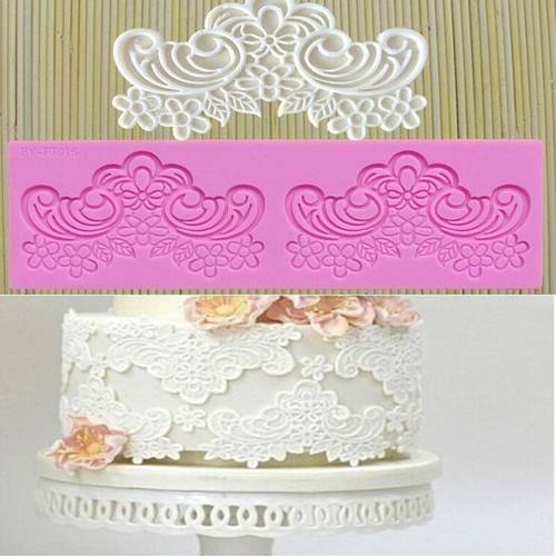 Lace silicone mould cloud - lace,