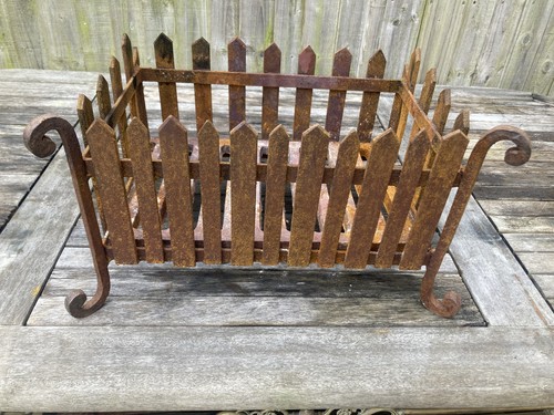 Log fire basket open - basket,,