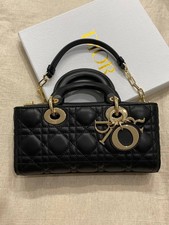DIOR Lady D-Joy Small Black  Handbag Shoulder Bag