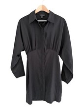COS Tailored Black Shirt Dress