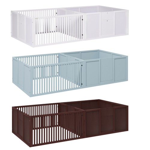 Pawhut wooden whelping box - pawhut,