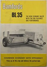 Original Bamford BL35 Baler Brochure, 1969