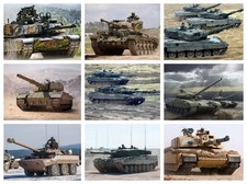 ARMY TANKS POSTER (WARS) -