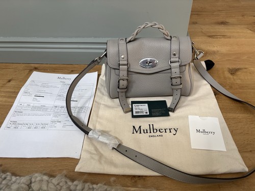 Mulberry mini alexa pale grey - mini,