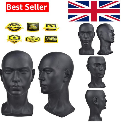 Black glossy professional male - black,