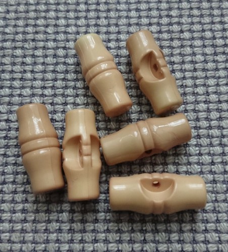 Vintage brown beige plastic - vintage,