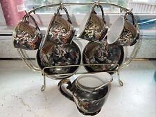 Vintage Tea Cups , Saucers And Creamer  Dragonware