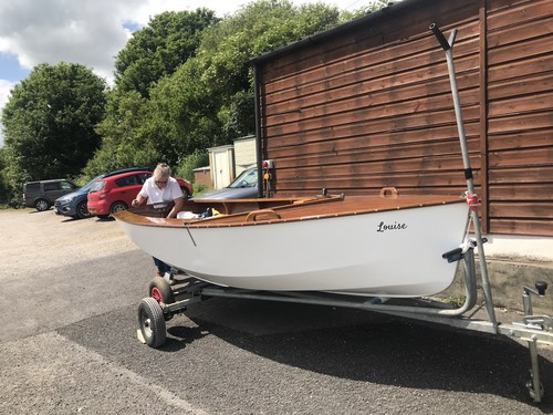 Enterprise dinghy wooden - enterprise,