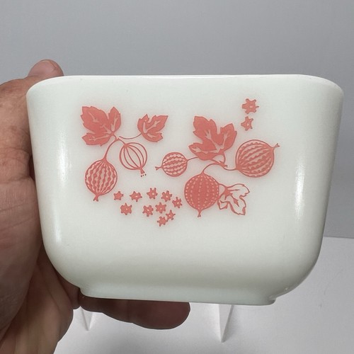 Vtg pyrex pink gooseberry - pink,