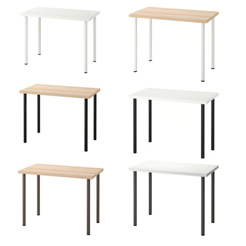 Ikea linnmon adils - study, desk