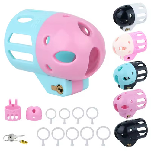 Male chastity cage breathable - chastity,