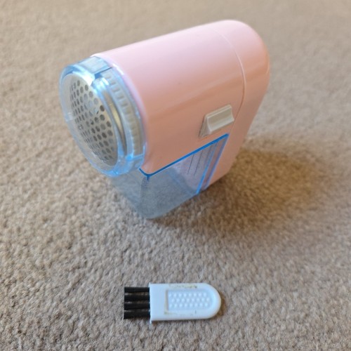 Pink bobble fluff lint remover - bobble,