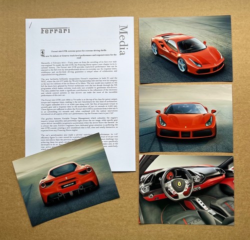 Ferrari 488 gtb press - 488,