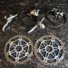 Hope Tech4 V4 Silver/Black Vented Rotors