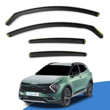 KIA Sportage MK5 2022-onwards 5 Door SUV Wind Deflectors 4pc Edgevisors Tinted