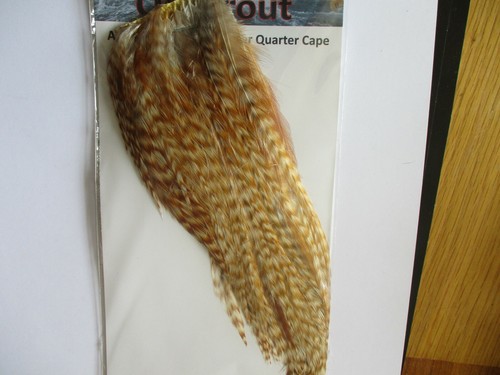 Woolly bugger hackle cape - hackle,