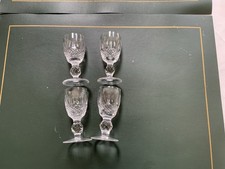4 Waterford Coleen Cut Crystal
