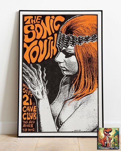 Sonic youth 1987 - youth, poster