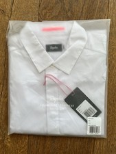 Rapha White Mens Poplin Shirt