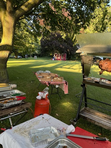 Hog roast machine - machine, for