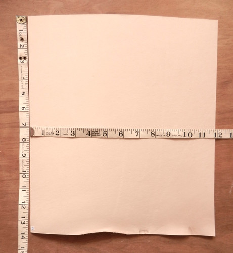 Veg tan leather offcuts 5mm - leather,