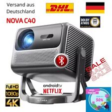 Ultimea Nova-C40 Projector Android TV 11.0, Portable Projector with 90° Gimba...