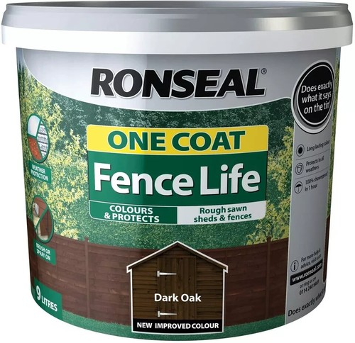 Ronseal one coat life quick - 9l,