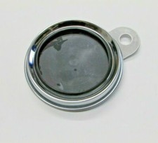 Polished Stainless Classic Style Bike Tax Disc Licence Club Membership Holder