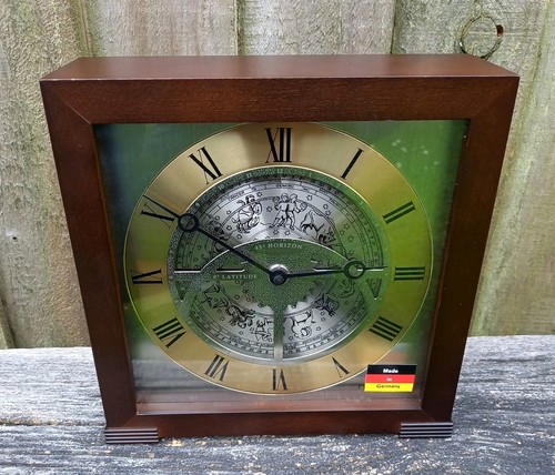 Hermle table clock time - clock, time,