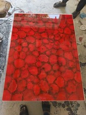 Red Agate Dining Table Top | Agate Geode Countertop | Agate Stone Center Top |