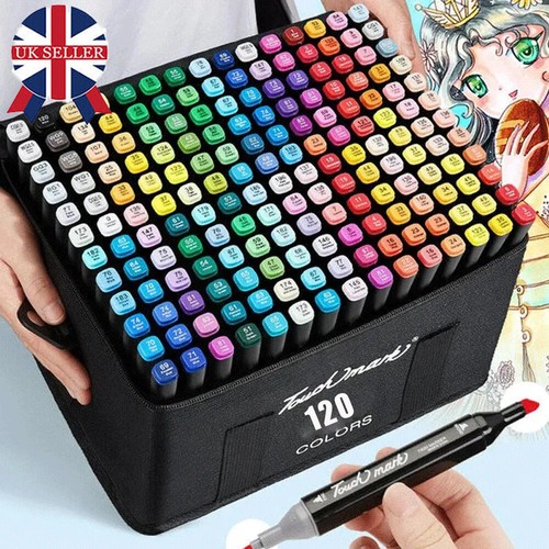 120 colors marker pens - 120,
