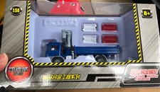 1:64 Diecast Tipper Truck + Hiab Crane Toy for Boy Present Code 3 New