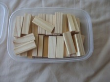 JENGA : Mini Wooden Tower Travel Game -Wooden Towers Game Small Toys and Games