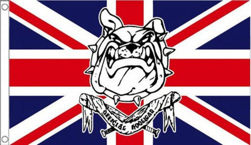 British bulldog flag - bulldog, 5