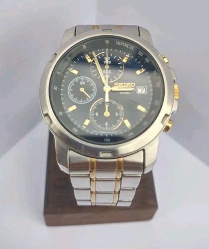 Seiko men chronograph - men's, watch