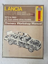 Lancia Beta Haynes Manual 1973