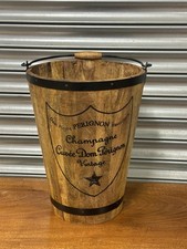 Stylish Wooden Dom Pérignon Champagne Ice Bucket – Vintage Style Barware