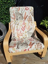 Ikea Poang Kids Chair Cover, slipcover, replacement cover, cushion, washable