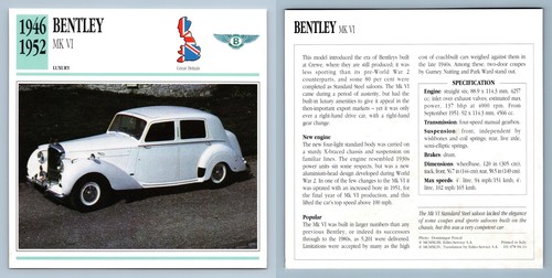 Bentley 1946 52 - mk, vi