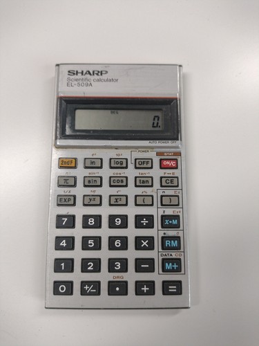Sharp 509a scientific - el-509a,