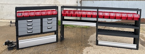 Van racking shelving drawers - van,