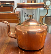 Antique Small Copper Swan Neck