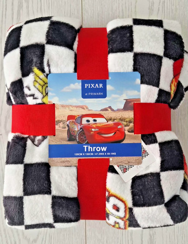 Primark cars mcqueen throw - cars,