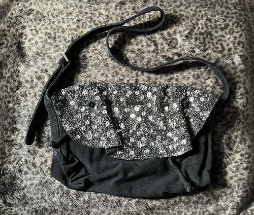 Antik batik suede handbag - antik,