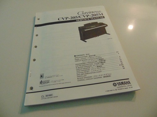 Yamaha clavinova piano cvp 205 - piano, cvp-205