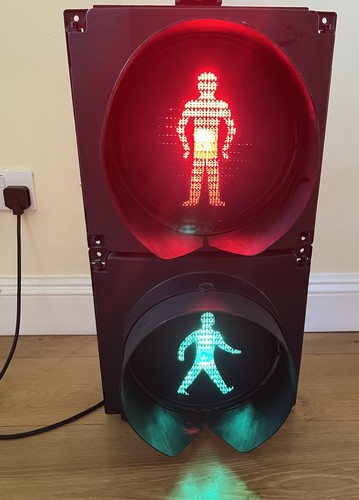 Pedestrian traffic light red - pedestrian,