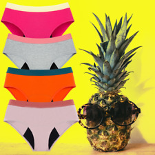 Period Pants Menstrual Underwear Knickers Leakproof Cotton Ladies Pant Pack of 4