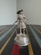 Chas C Stadden Officer of the Queen's Regiment Buckingham Pewter